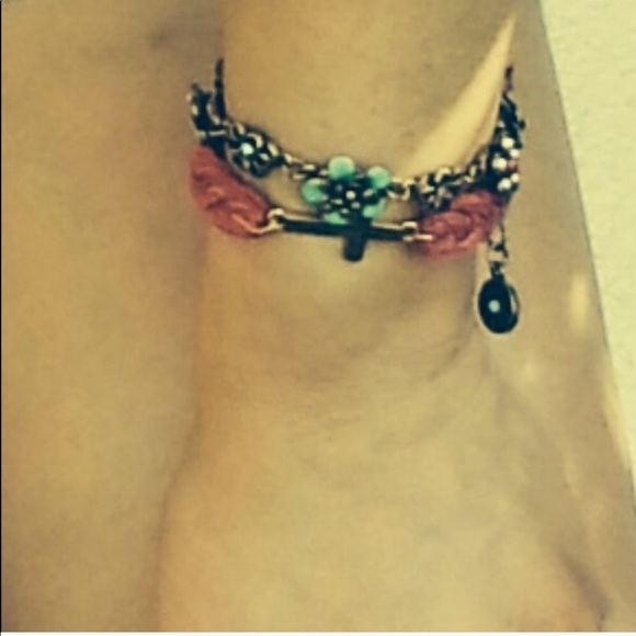 Ollipop Flower String Bracelet- NWT - Picture 4 of 6